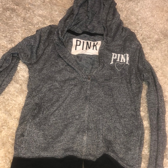 Victoria's Secret Jackets & Blazers - Victoria secret pink black jacket